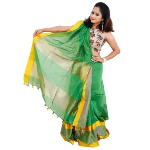 Pure Resham Jamdani Handloom Saree